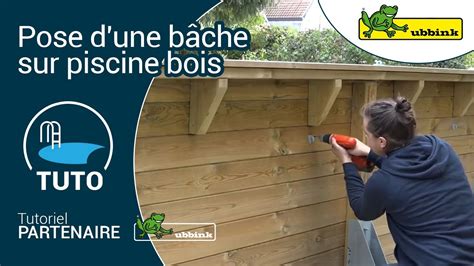 TUTO Installation dune bâche de sécurité et d hivernage pour piscine