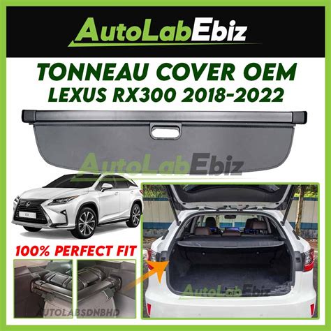 Lexus RX300 2018 2022 Leather Retractable Trunk Cover Rear Cargo Boot