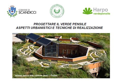 Convegno Progettare Il Verde Pensile Harpo Spa