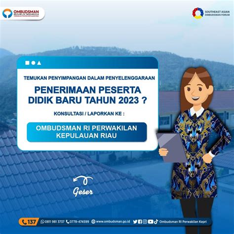 Ombudsman Kepri Buka Posko Pengaduan Ppdb Matakepri Portal