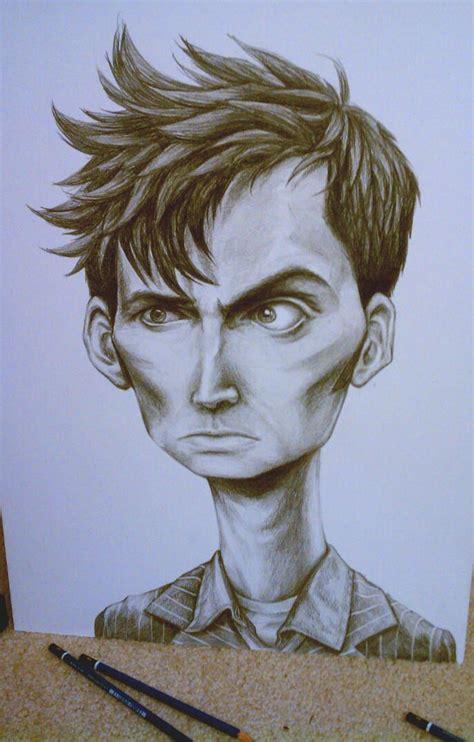 David Tennant Caricature By Jackiethepirate On Deviantart