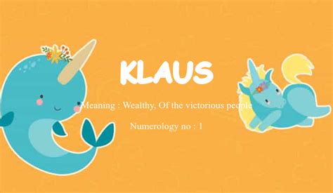 Klaus Name Meaning