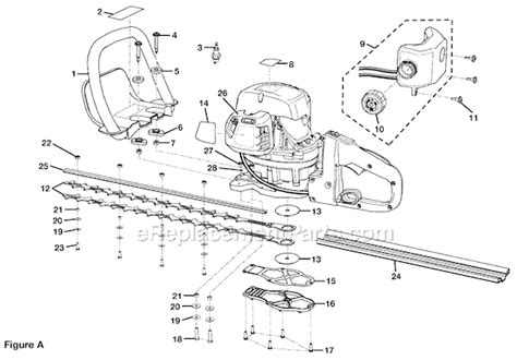 Echo Hedge Trimmer Parts Diagram - Hanenhuusholli