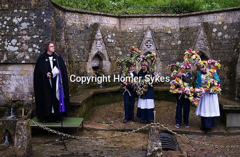 Bisley Well Dressing Gloucestershire Homer Sykes