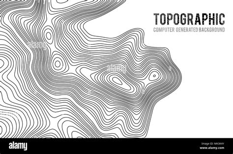 Topographic map contour background. Topo map with elevation. Contour ...