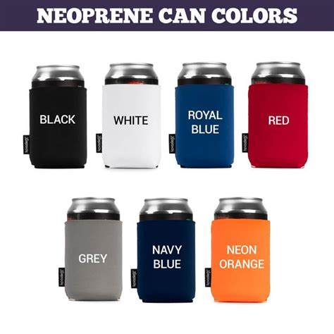 Custom Koozie Neoprene Can Cooler Full Color MyKoozie