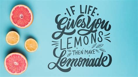 Si La Vida Te Da Limones Haz Limonada Frase O Cita Motivadora