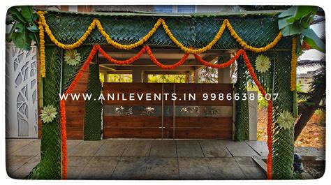 Chapra Decoration At Home Anil Events Bangalore