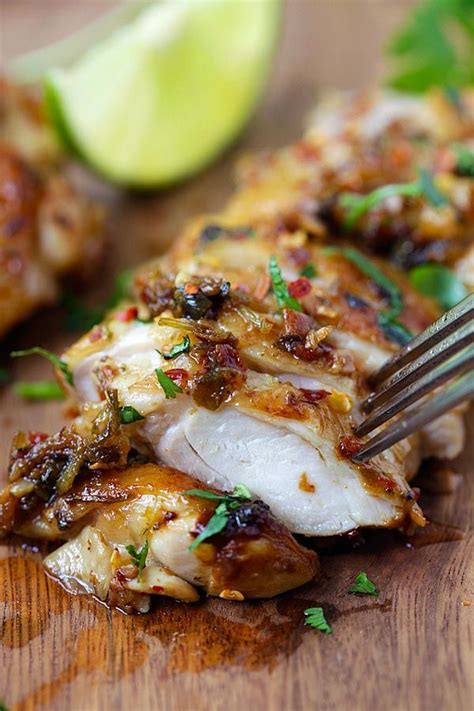 Easy Recipe Perfect Healthy Baked Cilantro Lime Chicken Prudent