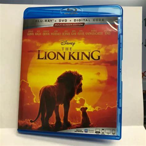 2019 DISNEY LION King Live Action Movie Blu Ray Disc No DVD No Digital