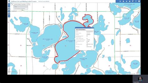 Otter Tail County GIS map tips | Multiple Lakes 1 - YouTube