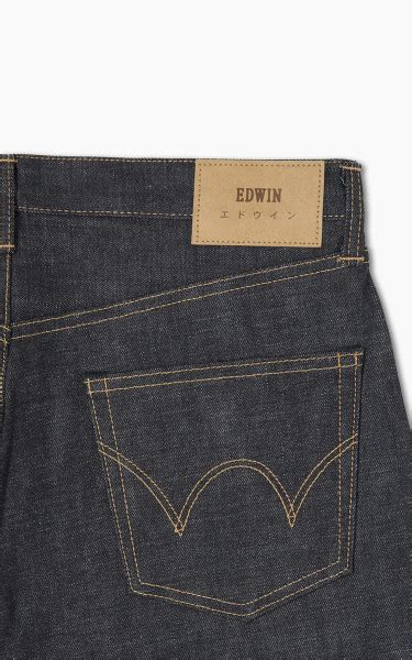 Edwin Regular Tapered Jeans Made In Japan Kaihara Oz Dark Pure