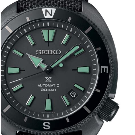 Seiko Prospex Black Series Nightvision Tortuga Srph K Castellano