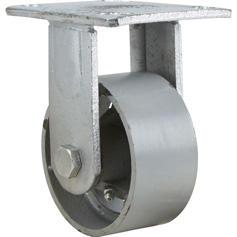 Product 4in Rigid 1000 Lb Capacity Steel Caster Steel Casters