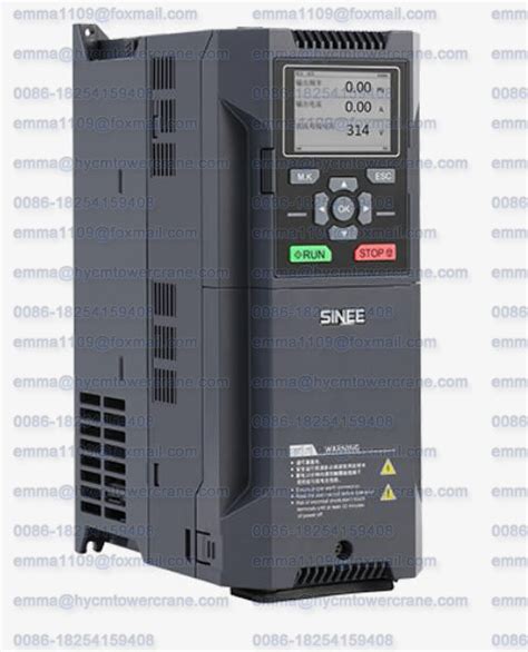 OEM Topkit Topless Luffing Tower Cranes SINEE Inverter VFD Control