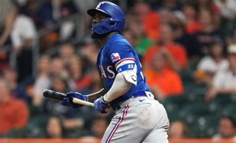 Playoffs MLB Rangers Adolis García manda mensaje a Astros