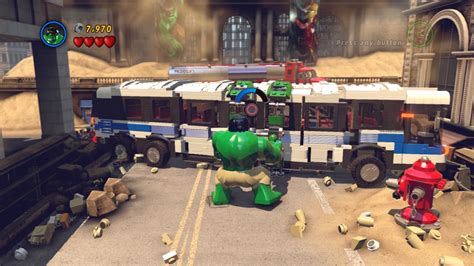 Screenshot Of LEGO Marvel Super Heroes PlayStation 4 2013 MobyGames