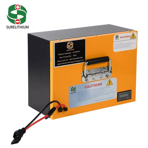 Factory Provided Fast Charging Capability Power Battery 24V80ah Lithium