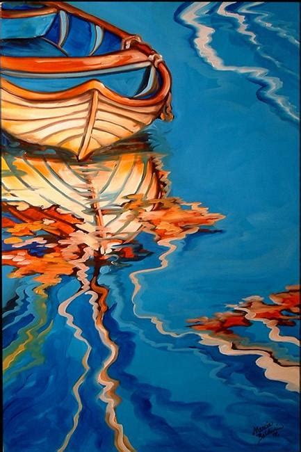 ABSTRACT BOAT II - by Marcia Baldwin from Abstracts