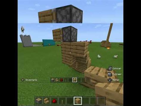 Como Hacer Una Escalera Funcional En Minecraft Sin Mods Youtube