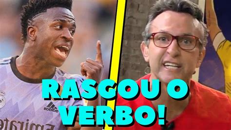 CRAQUE NETO RASGA O VERBO SOBRE RACISMO SOFRIDO PELO VINÍCIUS JÚNIOR