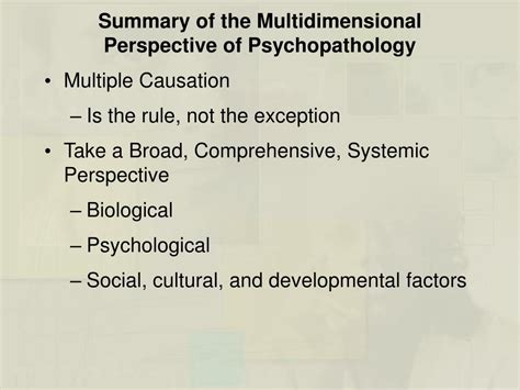 PPT Chapter 2 An Integrative Approach To Psychopathology PowerPoint