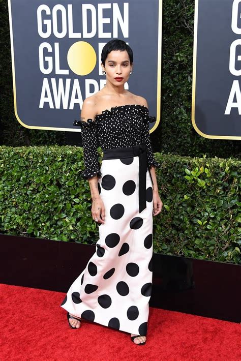 Zoë Kravitz Is the Queen of Cool at the Golden Globes in This