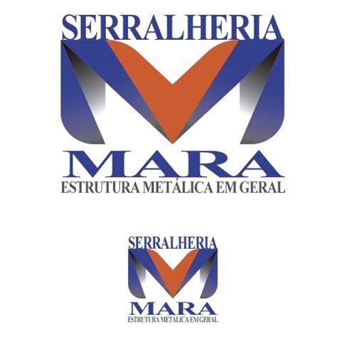 Logo Para Estrutura Metalica Em Geral Serralheria Mara Ltda