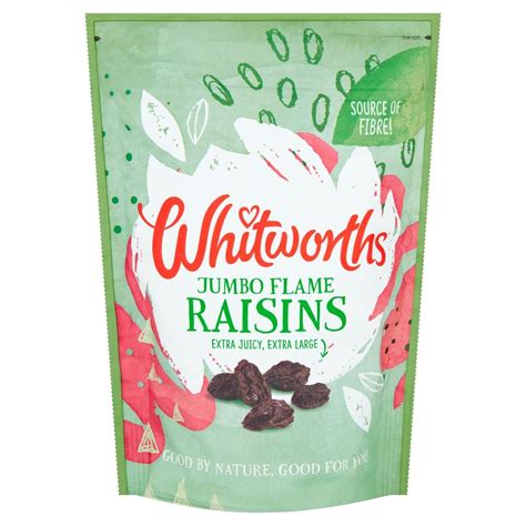 Whitworths Jumbo Flame Raisins 300g