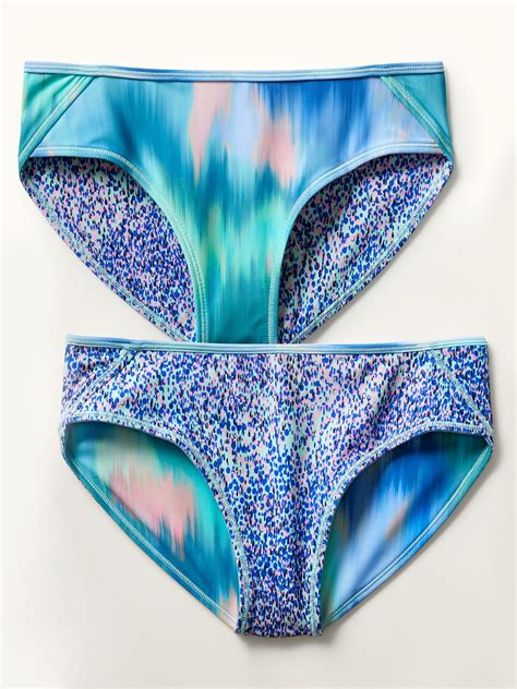 Athleta Girl Reversible Bikini Bottom Multi