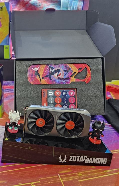 Zotac Gaming Rtx 4070 Series Spider Man Across The Spider Verse Themed