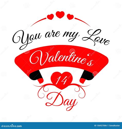 Happy Valentines In Heart Bright Festive Promotional Poster With Sign