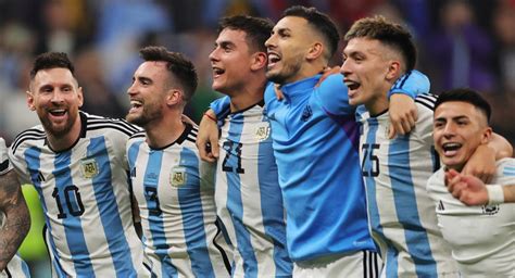 La Selección Argentina Jugará Su Sexta Final Del Mundial En Su Historia