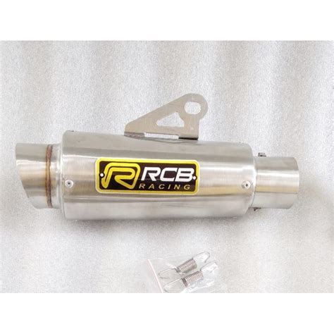 Jual Silencer Slencer Knalpot Rcb Stainless Dm Mm Shopee Indonesia