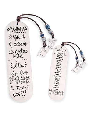 Marcapáginas personalizado Dcorazón