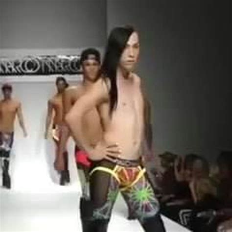 Fierce Sissy Runway Vogue Model Fashion Show Gay Porn XHamster