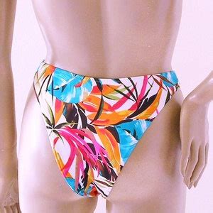 S S Brazilian Bikini Bottom And Sliding Halter Top In Fiji Floral