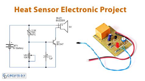 Simple Heat Sensor Circuit