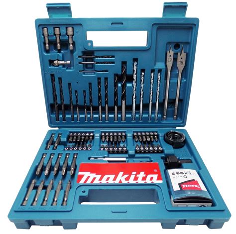 Jogo Kit Brocas Madeira Metal Bits 100 Pcs Makita B 54879 Frete grátis