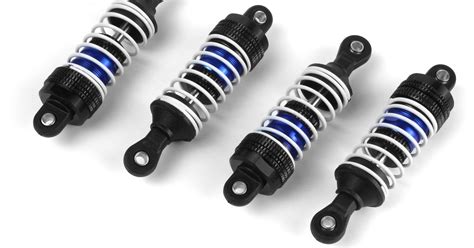 Aluminum Oil Filled Shock Absorber Set Blue Pcs