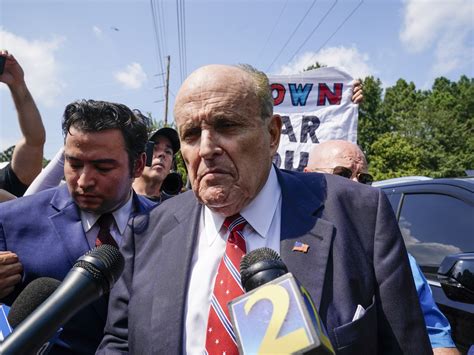 Rudy Giuliani Is Liable For Defaming 2 Georgia Election Workers A