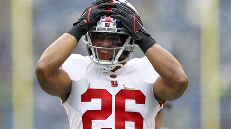 Bears Trade Target Saquon Barkley To Skip Giants Minicamp