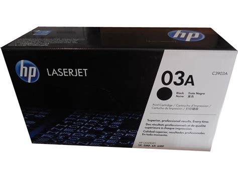 HP C3903A 03A LaserJet 5P 5MP 6P 6MP Black Toner Cartridge Genuine