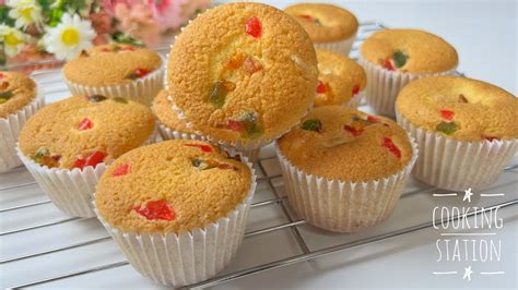 Delicious Tutti Frutti Cupcakes Simple And Very Tasty Youtube