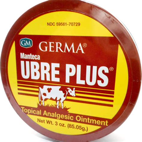 Germa Manteca Ubre Plus Ointment Oz Lata Pack Of Walmart