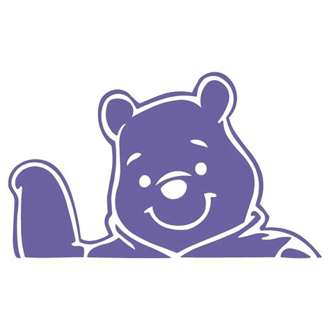 Winnie The Pooh Pooh Bear Vinyl Decal Car Window Mirror Etsy