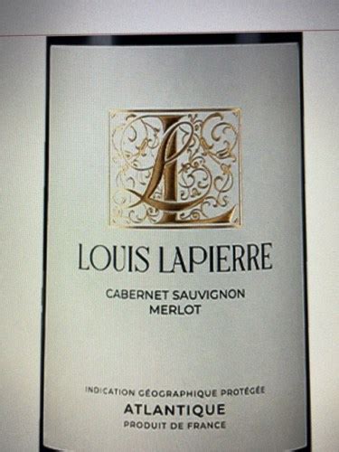 Louis Lapierre Cabernet Sauvignon Merlot Vivino