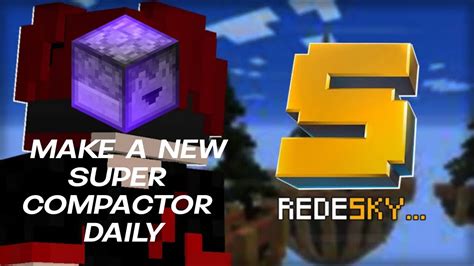 How To Make Super Compactor In 1 Day Redesky Skyblock Hypixel