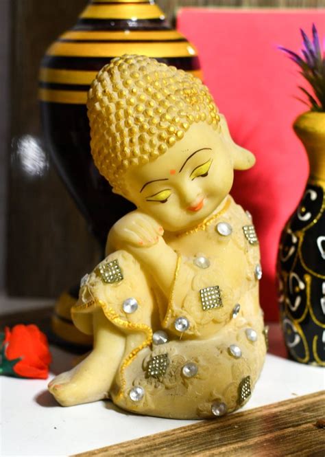 Resin Baby Monk Statue Home At Best Price In Meerut Id