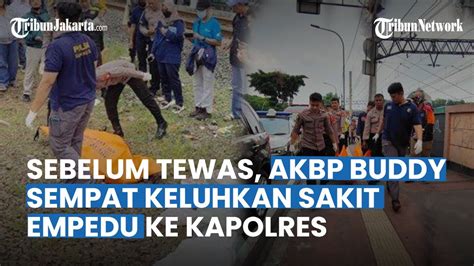 Dua Minggu Lalu Akbp Buddy Alfrits Towoliu Jalani Operasi Empedu